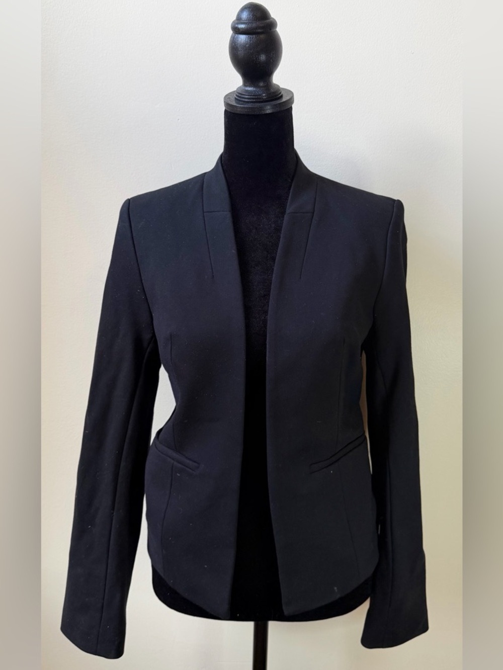 Express Black Blazer Size S Classic Tailored Office Work Chic Jacket Elegant